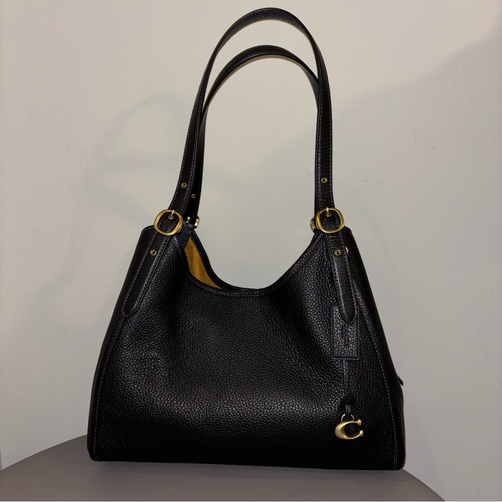 Coach Bella Medium Leather Shoulder Bag